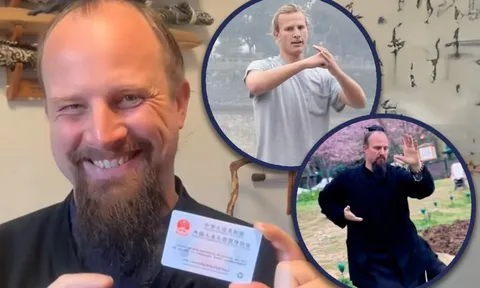 Trở thành võ sư Trung Quốc sau 15 năm tu luyện: Hành trình khác thường của người đàn ông Mỹ