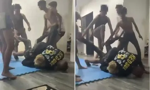 Clip: Bạn gái trên Tiktok rủ đến nhà "tâm sự", nam thanh niên bất ngờ bị 7 người đánh hội đồng, cướp xe