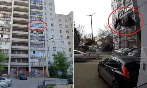 Cụ bà 80 tuổi "hạ cánh" từ tầng 6 xuống nóc ô tô, liệu có phép màu xảy ra?