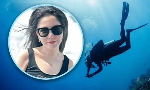 Cố tìm máy quay rơi xuống biển sâu, nữ thợ lặn tử vong thương tâm