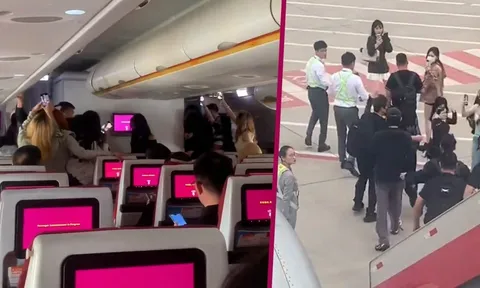 Chen lấn chụp ảnh thần tượng trên máy bay, nhóm fan cuồng trẻ tuổi bị lên án dữ dội