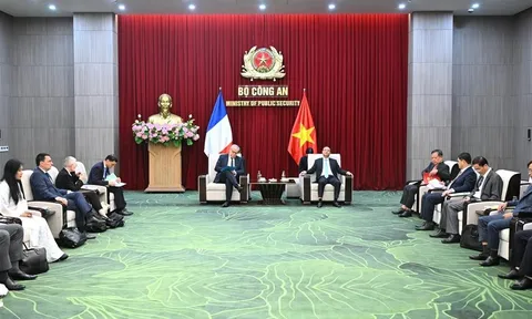 Việt Nam, Pháp tăng cường hợp tác an ninh, thực thi pháp luật