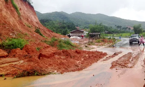 Chủ động ứng phó với mưa lớn, nguy cơ xảy ra lũ, ngập lụt, lũ quét, sạt lở đất ở khu vực Bắc Bộ và Thanh Hóa