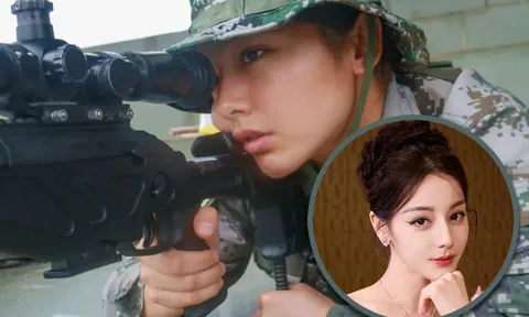 Nữ xạ thủ gây sốt vì vừa xinh đẹp như minh tinh Địch Lệ Nhiệt Ba, vừa thiện chiến trên thao trường