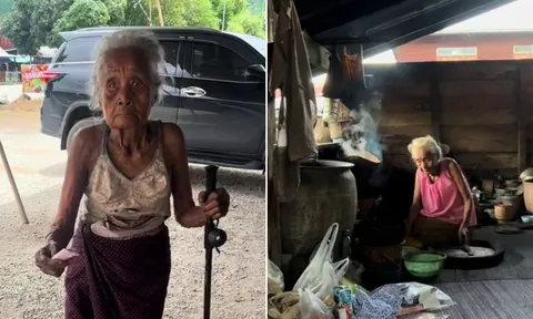 Cộng đồng mạng chung tay giúp đỡ cụ bà 87 tuổi phải ăn cơm thiu sống qua ngày