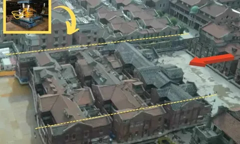 Khu phố cổ Thượng Hải "đi bộ" 10m mỗi ngày khiến thế giới ngỡ ngàng