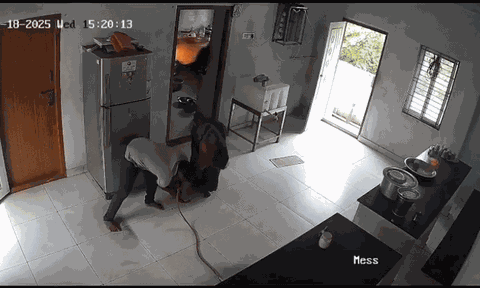 Clip: Cố gắng xử lý rò rỉ gas, cặp đôi suýt bỏ mạng vì vụ nổ bất ngờ