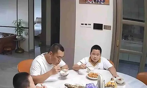 Clip: Động đất bất ngờ, cả nhà tháo chạy, riêng chàng béo vẫn cố gắp miếng thịt khiến dân mạng cười bò