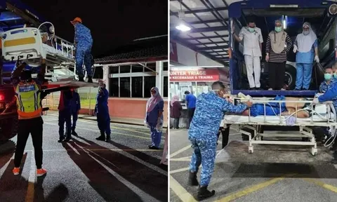 Xe cứu thương “bó tay” trước người đàn ông nặng tới 160kg, phải gọi xe tải đến hỗ trợ