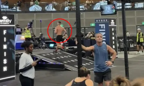 Clip: Người yêu ngã gục, co giật giữa cuộc thi, chàng trai vẫn băng băng về đích