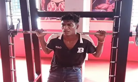 Trộm thiết bị phòng gym, nam thanh niên bị "ép" tập thể hình đến mức thở không ra hơi, khóc lóc van xin