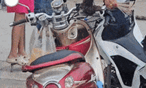 Xe máy đỗ ven đường bỗng thành “đất lành ong đậu”, dân mạng kéo vào soi biển số làm điều không ai ngờ