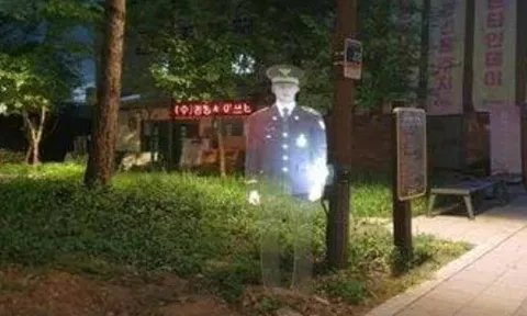 Cảnh sát Hàn Quốc thử nghiệm "cảnh sát 3D” kỳ lạ, dân tình vừa tò mò vừa lo lắng liệu có thực sự ngăn chặn được tội phạm