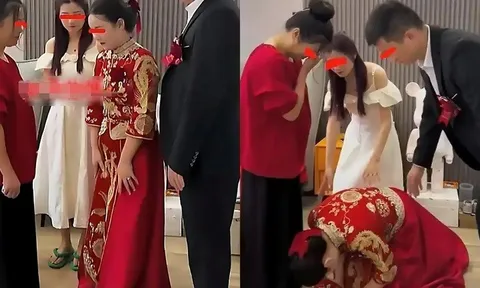 Cô dâu khóc nghẹn, quỳ lạy mẹ ruột ngay trong lễ cưới vì toàn bộ 2 tỷ đồng sính lễ đã bị lấy để làm điều này