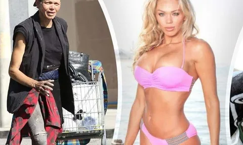 Mỹ nhân đình đám một thời của làng mẫu Mỹ sa sút thảm hại sau hôn nhân đổ vỡ, hiện sống cảnh không nhà không cửa, lang thang bới rác kiếm ăn qua ngày