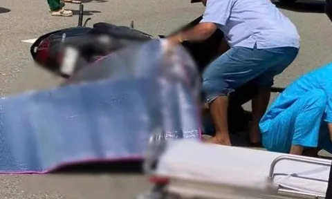 Đôi nam nữ tông thẳng vào đuôi container trên đường NE2, cô gái tử vong tại chỗ, bạn trai nguy kịch