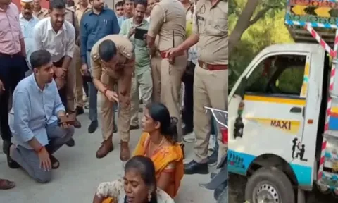 Xe bán tải mất lái tông thẳng vào lề đường, cả gia đình 5 người tử vong thương tâm