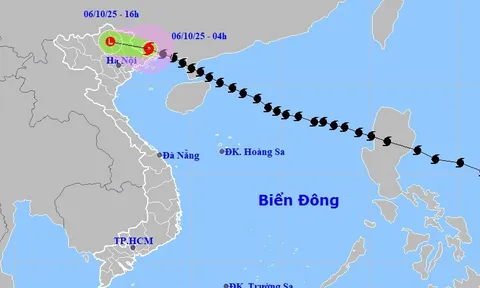 Diễn biến mới nhất bão số 11: Hà Nội cần đề phòng dông, lốc và gió giật mạnh, khu vực này sẽ có mưa to