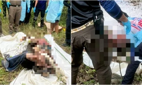 Thi thể người phụ nữ mất tích 2 tuần bị trói vào khúc gỗ, trôi nổi trên ao cùng lượng lớn tiền mặt