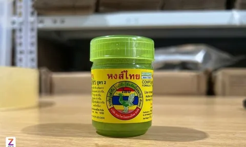 Dầu hít mũi Hong Thai nổi tiếng của Thái Lan bị phát hiện nhiễm khuẩn vượt mức cho phép