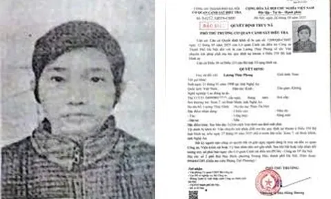 Truy nã Lương Thúc Phong, đối tượng vận chuyển trái phép chất ma tuý