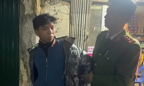 Bắt Trần Trọng Nghĩa (SN 2004), đối tượng cướp giật Iphone tại đường Cầu Diễn