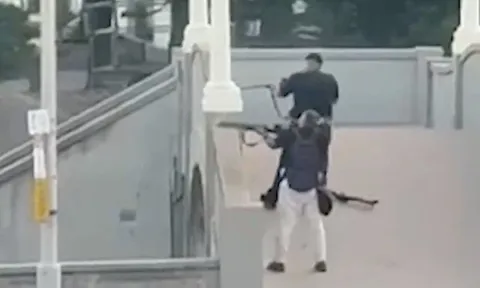 Khoảnh khắc đau lòng: Cặp vợ chồng lao vào cứu người trước họng súng trước khi bị bắn gục