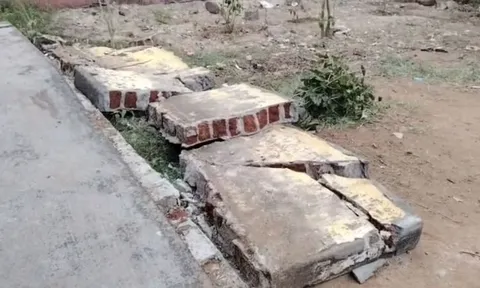 Nam sinh lớp 7 tử vong thương tâm vì bức tường trường học đổ sập xuống trong tích tắc