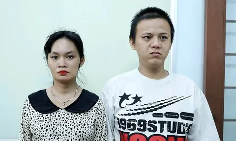 Bắt vợ chồng Châu Minh Hiếu (SN 2002) và Trương Thị Được (SN 2000)