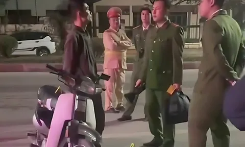 Xử lý nghiêm nam thanh niên xé đôi phiếu đo nồng độ cồn