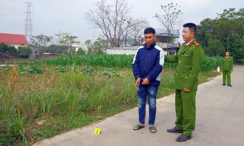 Bắt Ngô Văn Giang (SN 2002), đối tượng "giở trò đồi bại" với bé gái