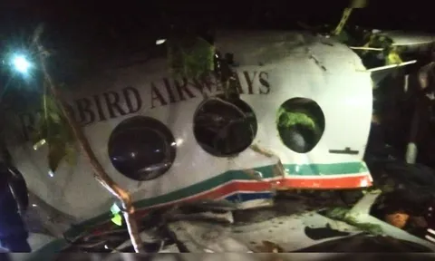 Rơi máy bay cứu thương, 7 người thiệt mạng