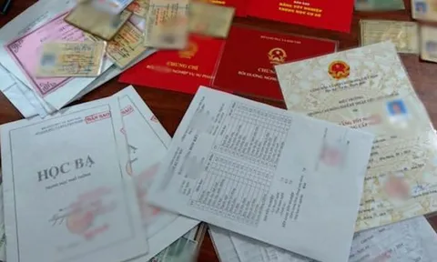 Làm giả giấy tờ qua mạng, "ông trùm" Hồ Văn Tín bị bắt