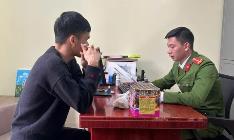 Đốt pháo hoa nổ trái phép, nam thanh niên bị phạt 30 triệu đồng