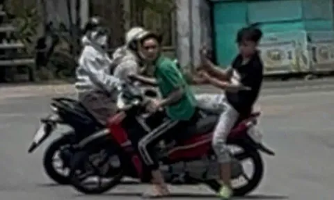 Công an xử lý các đối tượng rượt đuổi đánh nhau gây náo loạn đường phố