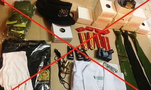 Đăng tin mua bán trang phục Công an, Quân đội có thể bị phạt tới 50 triệu đồng