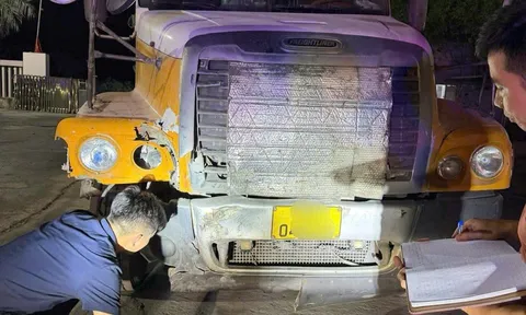 Vụ xe đầu kéo tông chết người rồi chạy trốn 150km: Công an đã bắt được tài xế