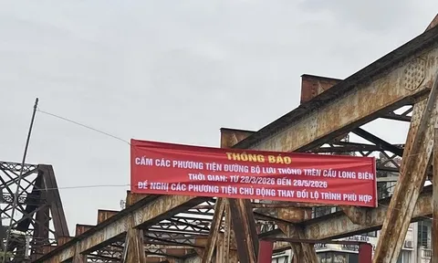 Hà Nội tạm cấm xe đi qua cầu Long Biên trong 2 tháng để sửa chữa: Các phương tiện phải di chuyển thế nào?