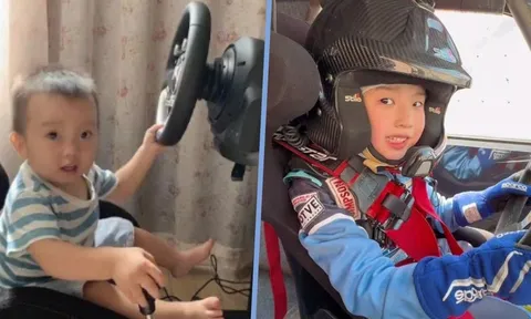 Mới 7 tuổi đã cầm vô lăng, hành trình trở thành tay đua chuyên nghiệp của cậu bé khiến nhiều người bất ngờ