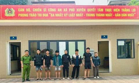 Công an đột kích ổ nhóm tổ chức sử dụng ma túy trong đêm, bất ngờ với độ tuổi của các đối tượng