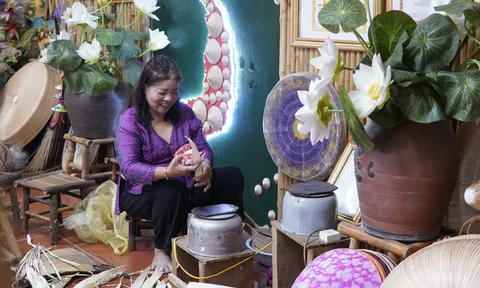 Nghệ nhân với khát vọng về những chiếc nón