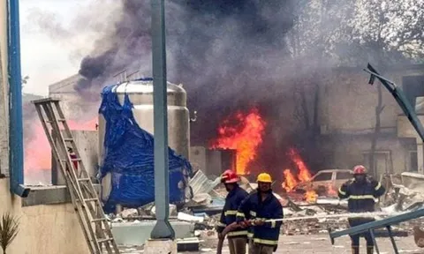 Nổ lớn tại nhà máy hóa chất, 12 người thiệt mạng, hàng chục người bị thương