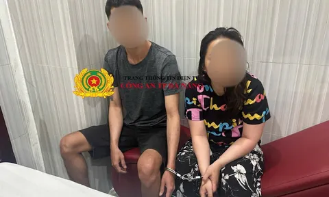 Bắt quả tang đôi nam nữ "làm điều mờ ám" trong nhà nghỉ, công an thu giữ gì tại hiện trường?