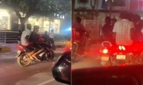 Clip gây phẫn nộ: 3 "yêu râu xanh" sàm sỡ 2 cô gái giữa phố