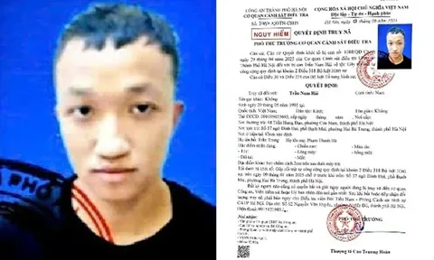 Truy nã Trần Nam Hải