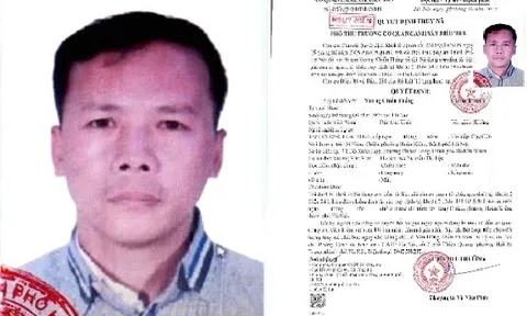 Truy nã Vương Chiến Thắng, sinh năm 1976