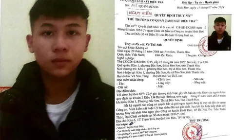 Công an Hà Nội truy nã Vũ Thế Anh, Bùi Anh Tuấn, vì sao?