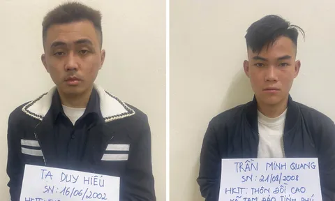 Bắt nóng 2 đối tượng đột nhập, kề sắt vào cổ người phụ nữ để cướp tài sản