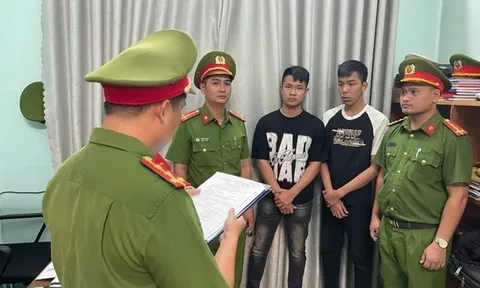 Bắt tạm giam Lê Văn Vinh và Lê Văn Hoàng Hảo