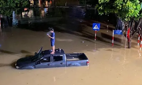 Khẩn cấp: Lũ trên sông Cầu, sông Thương đang lên, đề nghị Hà Nội, Thái Nguyên, Bắc Ninh sẵn sàng hộ đê
